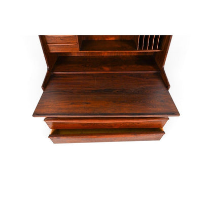 1960s Danish Rosewood Secretary Desk Attributed to Svend Madsen — detail 7