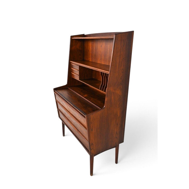 1960s Danish Rosewood Secretary Desk Attributed to Svend Madsen — detail 16