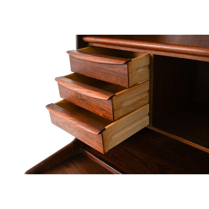1960s Danish Rosewood Secretary Desk Attributed to Svend Madsen — detail 10