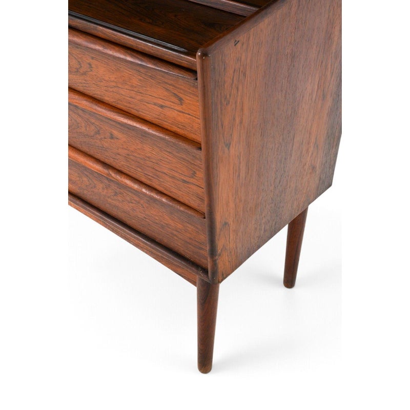 1960s Danish Rosewood Secretary Desk Attributed to Svend Madsen — detail 5