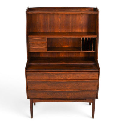 1960s Danish Rosewood Secretary Desk Attributed to Svend Madsen — detail 14
