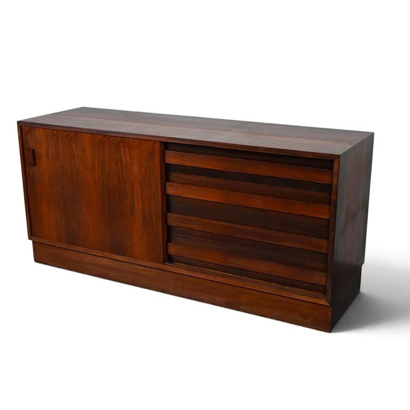 1960s Danish Rosewood Sideboard — full view
