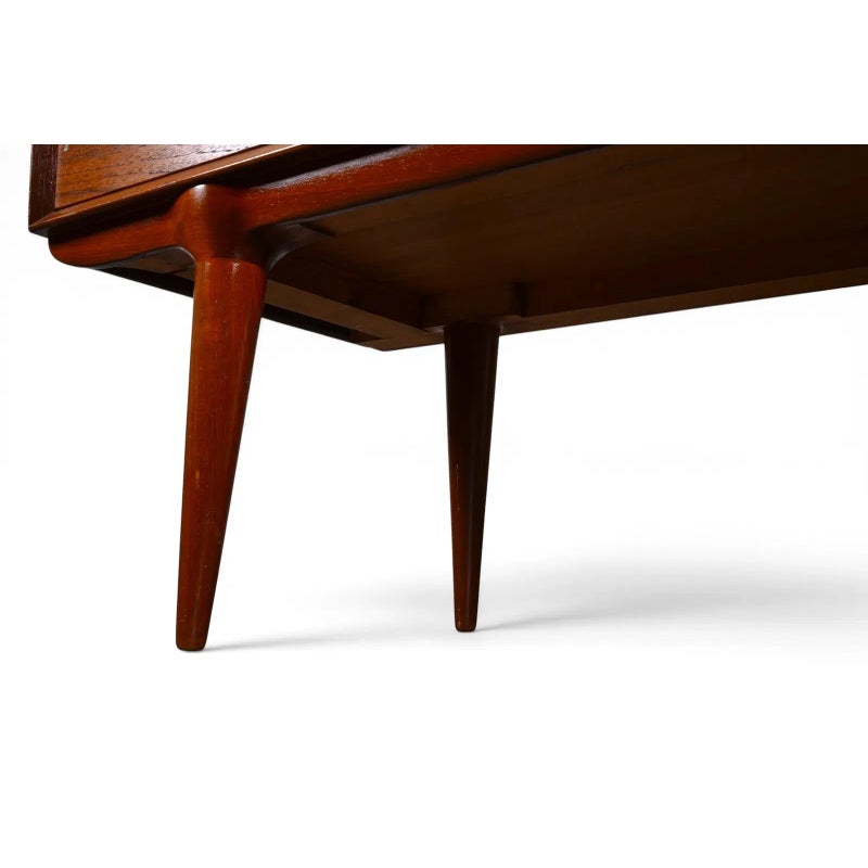 1960s Omann Jun Model 13 Danish Teak Highboard — detail 2