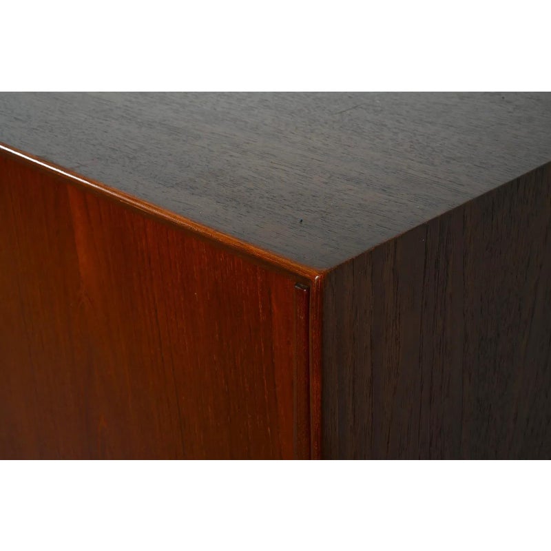 1960s Omann Jun Model 13 Danish Teak Highboard — detail 11