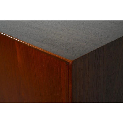 1960s Omann Jun Model 13 Danish Teak Highboard — detail 11