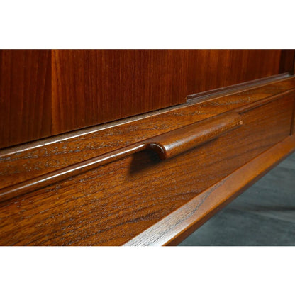 1960s Omann Jun Model 13 Danish Teak Highboard — detail 9