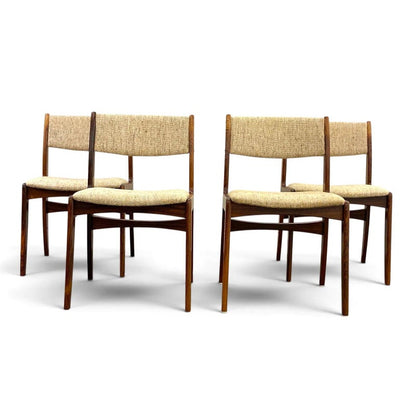 1960s Skovby Danish Rosewood Dining Chairs - Set of 4 — detail 8