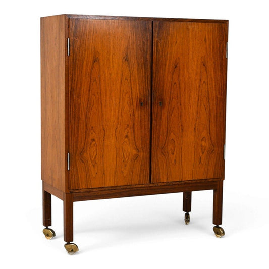 1970s Rosewood Cabinet in the Style of Torbjorn Afdal — full view