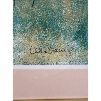 Hoi Lebadang Signed Color Lithograph, 41/125, with Collectors’ Guild Label — detail 2