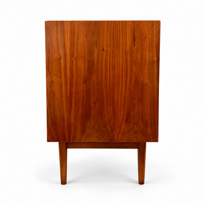 Drexel Declaration Walnut Three-Drawer Dressers — Pair — detail 3