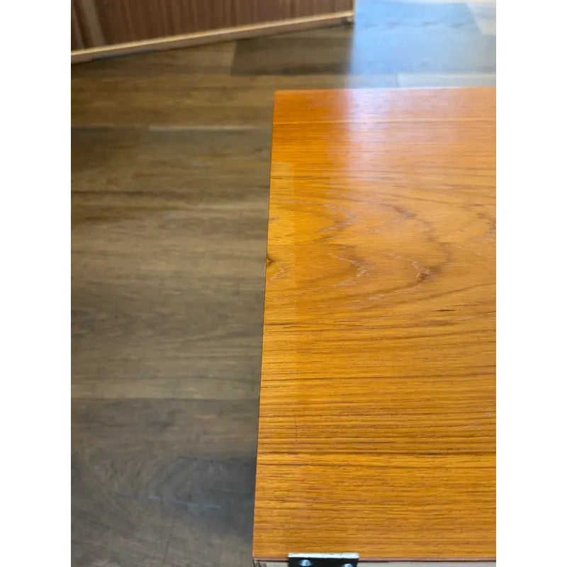 Hundevad Danish Teak Media Bookcase and Credenza, Attributed to Carlo Jensen — detail 15
