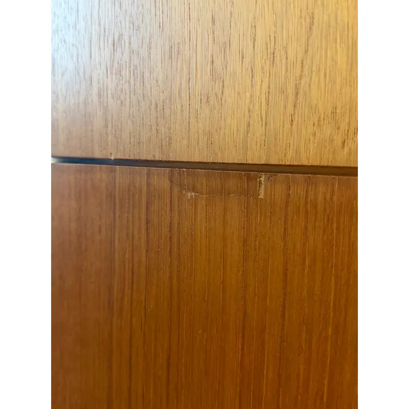 Hundevad Danish Teak Media Bookcase and Credenza, Attributed to Carlo Jensen — detail 16