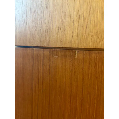 Hundevad Danish Teak Media Bookcase and Credenza, Attributed to Carlo Jensen — detail 16