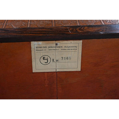 Edmund Jorgensen Danish Rosewood and Copper Chest — detail 6