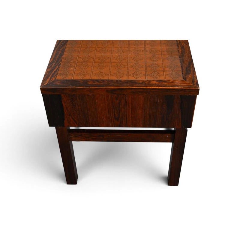 Edmund Jorgensen Danish Rosewood and Copper Chest — detail 9