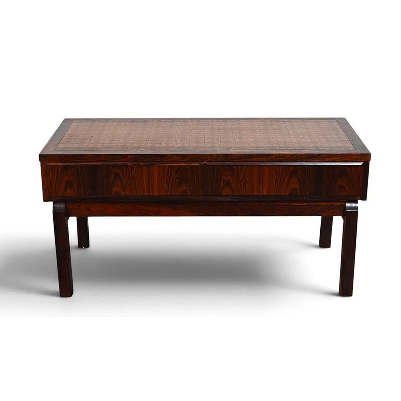 Edmund Jorgensen Danish Rosewood and Copper Chest — detail 10