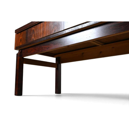 Edmund Jorgensen Danish Rosewood and Copper Chest — detail 2