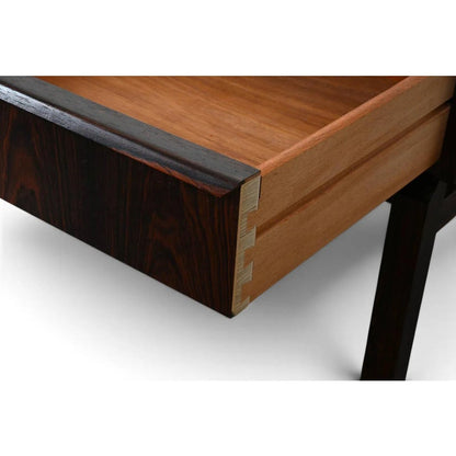 Edmund Jorgensen Danish Rosewood and Copper Chest — detail 5