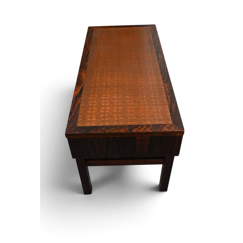 Edmund Jorgensen Danish Rosewood and Copper Chest — detail 11