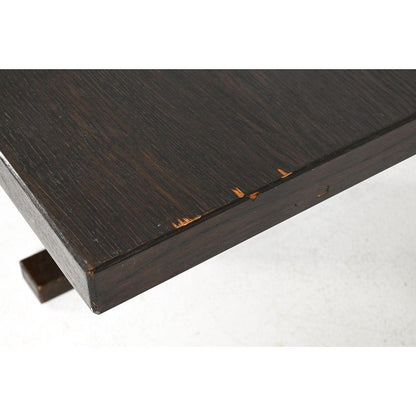 Gangso Mobler Danish Oak and Ox Art Tile Dining Table With Two Leaves — detail 8