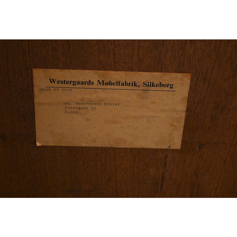 Westergaards Møbelfabrik Danish Teak Highboard — detail 6